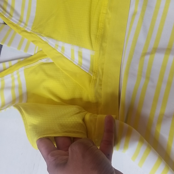 LULULEMON Sizzle Yellow White Stripe - Picture 13 of 16